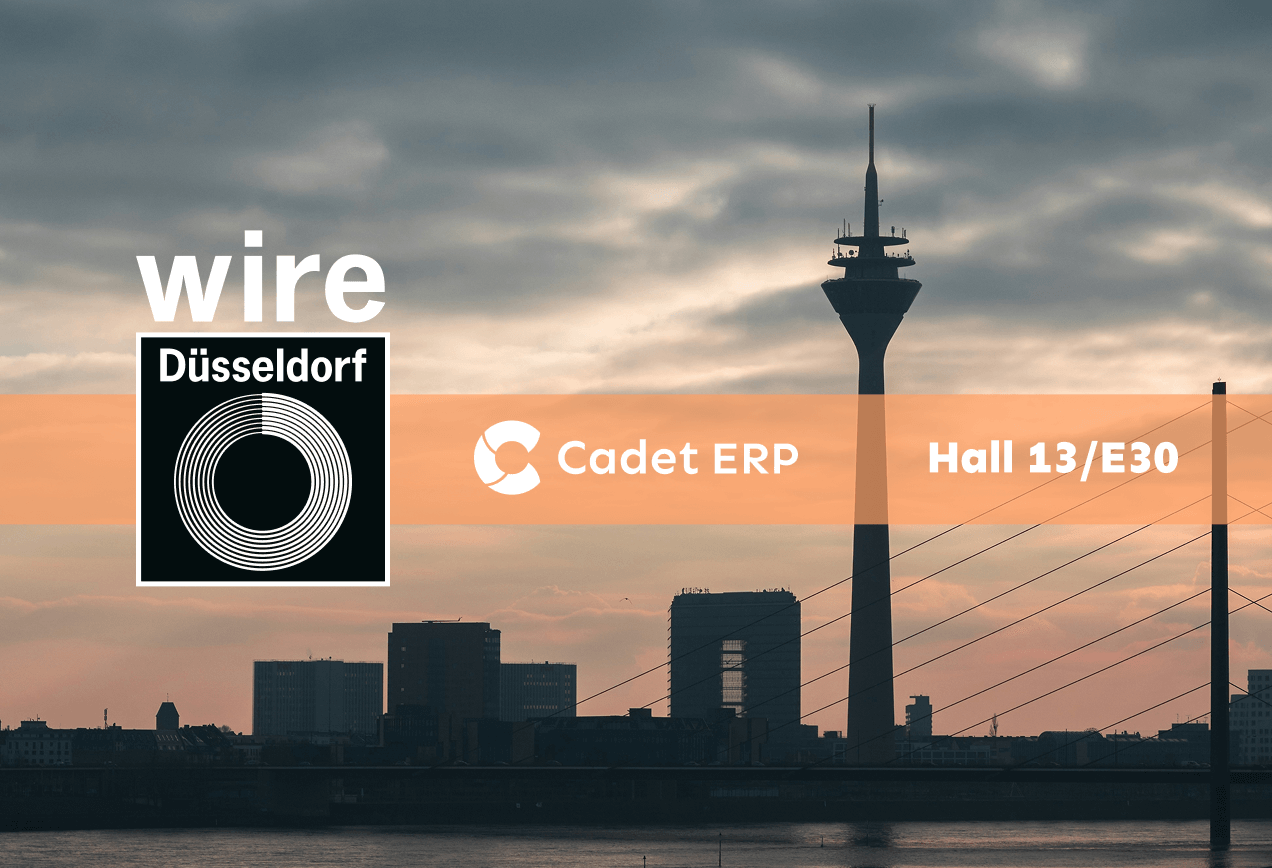 Cadet ERP at theWIRE 2026 trade fair – Düsseldorf